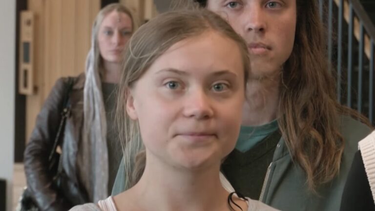 A Ativista Ambiental Sueca Greta Thunberg
