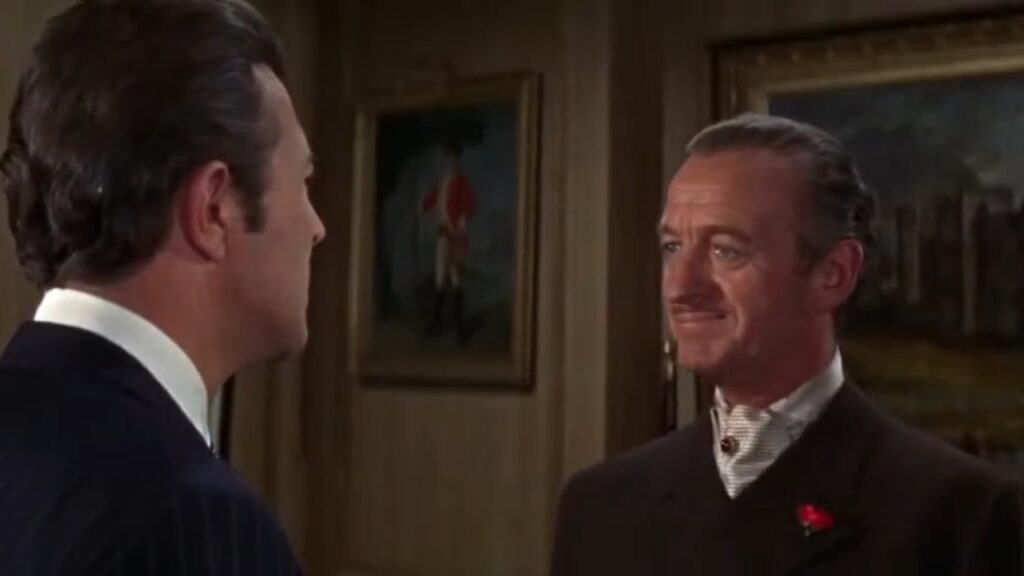 David Niven Starred in The Movie "casino Royale."