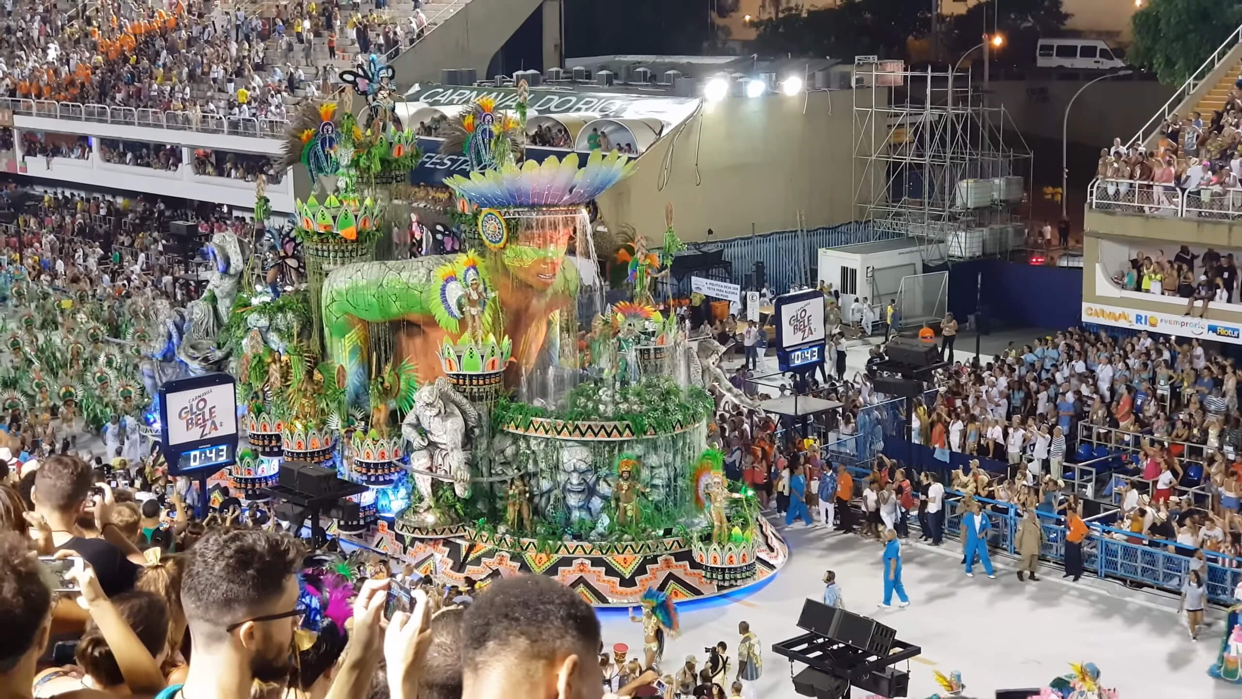 Brazilian Carnival in Rio de Janeiro