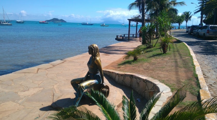 Brigitte Bardot Statue in Buzios