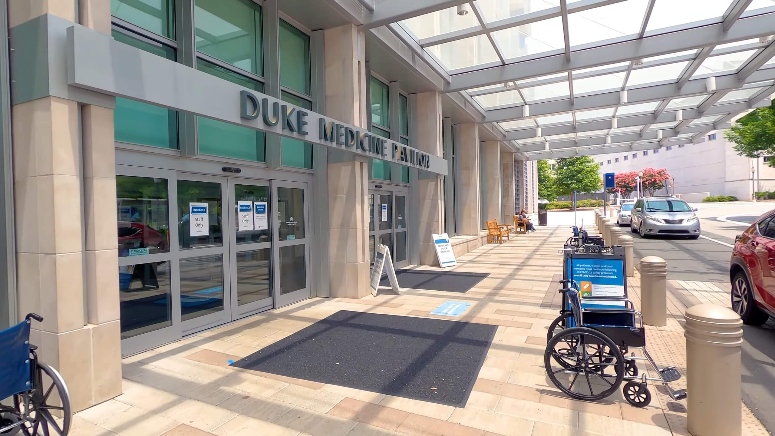 Duke Medicine Pavilion Entrance