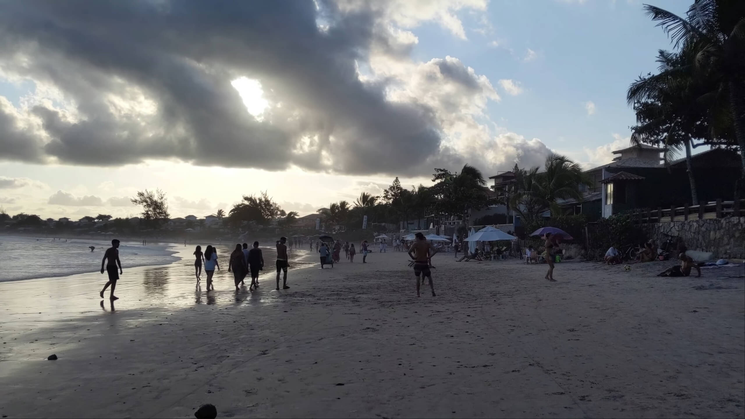 Sunset at Geribá Beach in Búzios