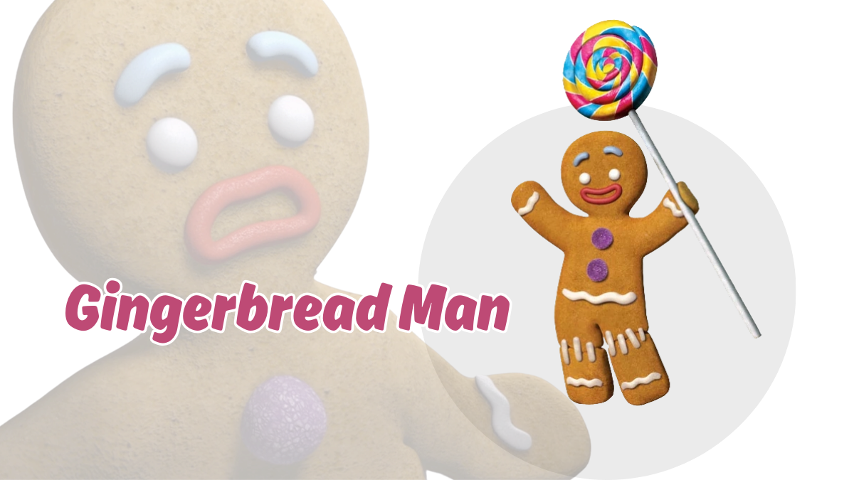 Gingerbread Man Shrek Character