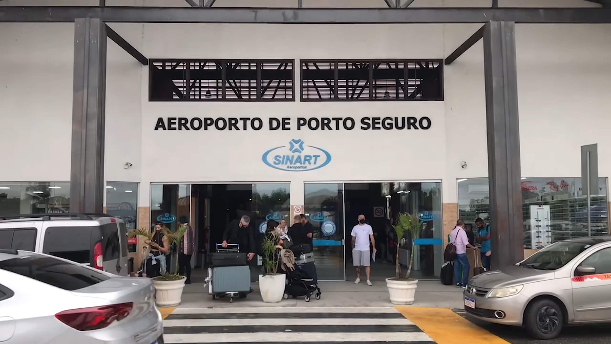 Porto Seguro International Airport in Bahia, Brazil