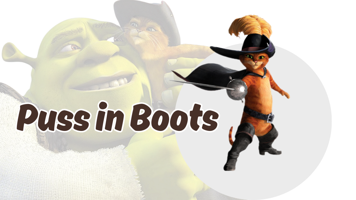 Puss in Boots Shrek Character