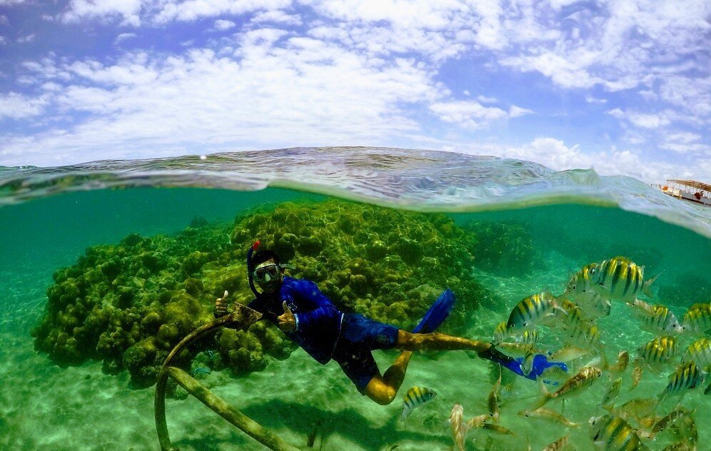 Snorkel at Parrachos de Maracajaú