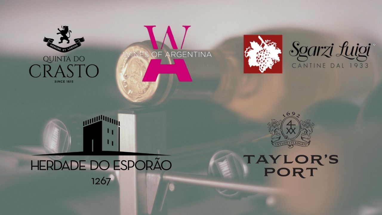 Logos of brands that will be at ProWine São Paulo