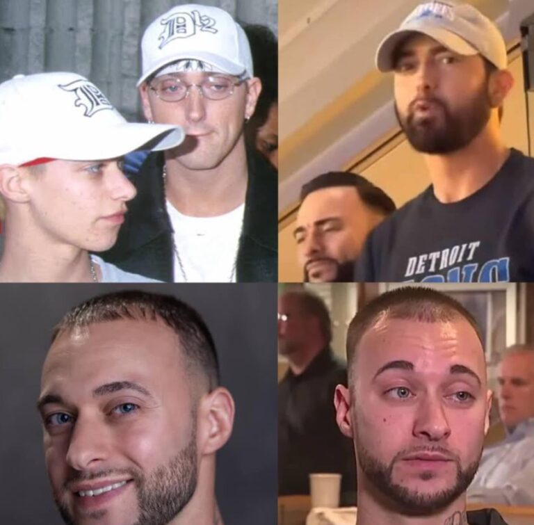 Eminem has three distant half-siblings