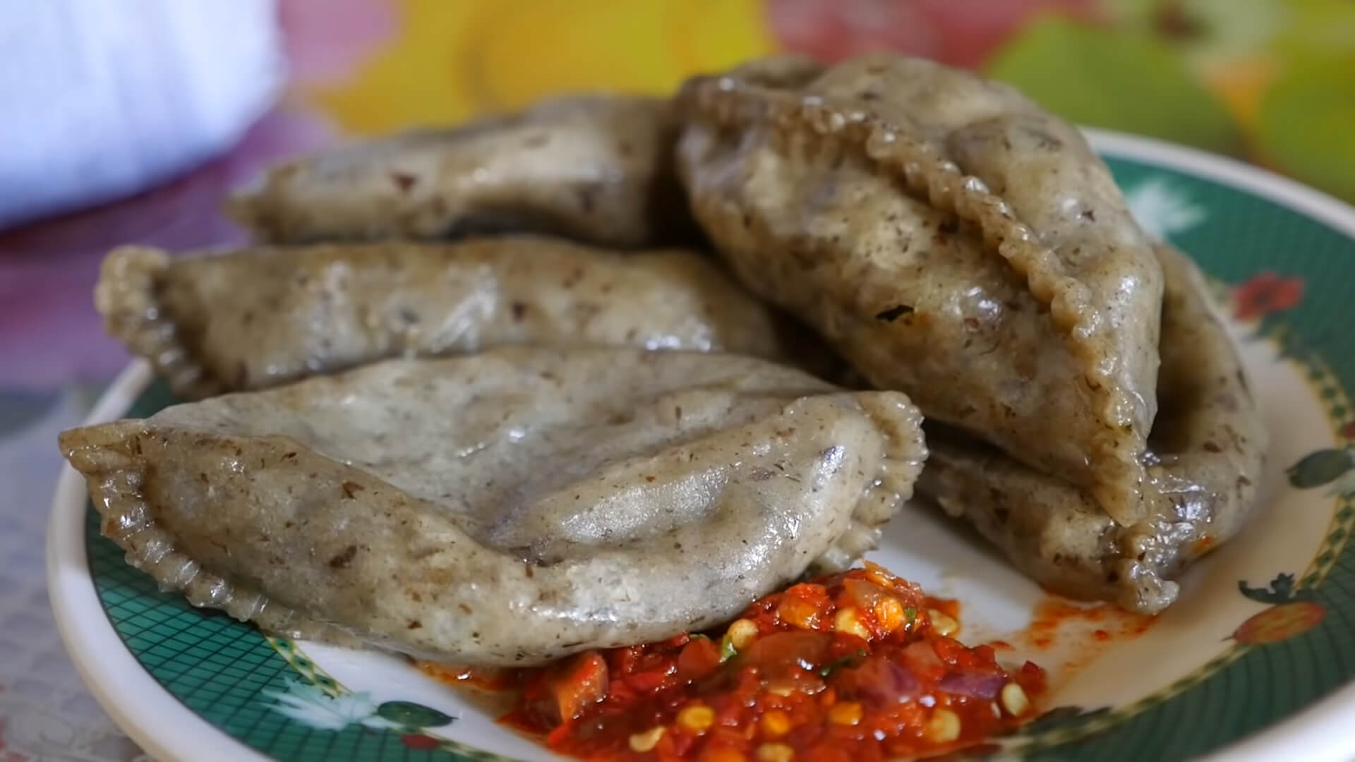 Traditional Hoentay dumplings from Haa Valley