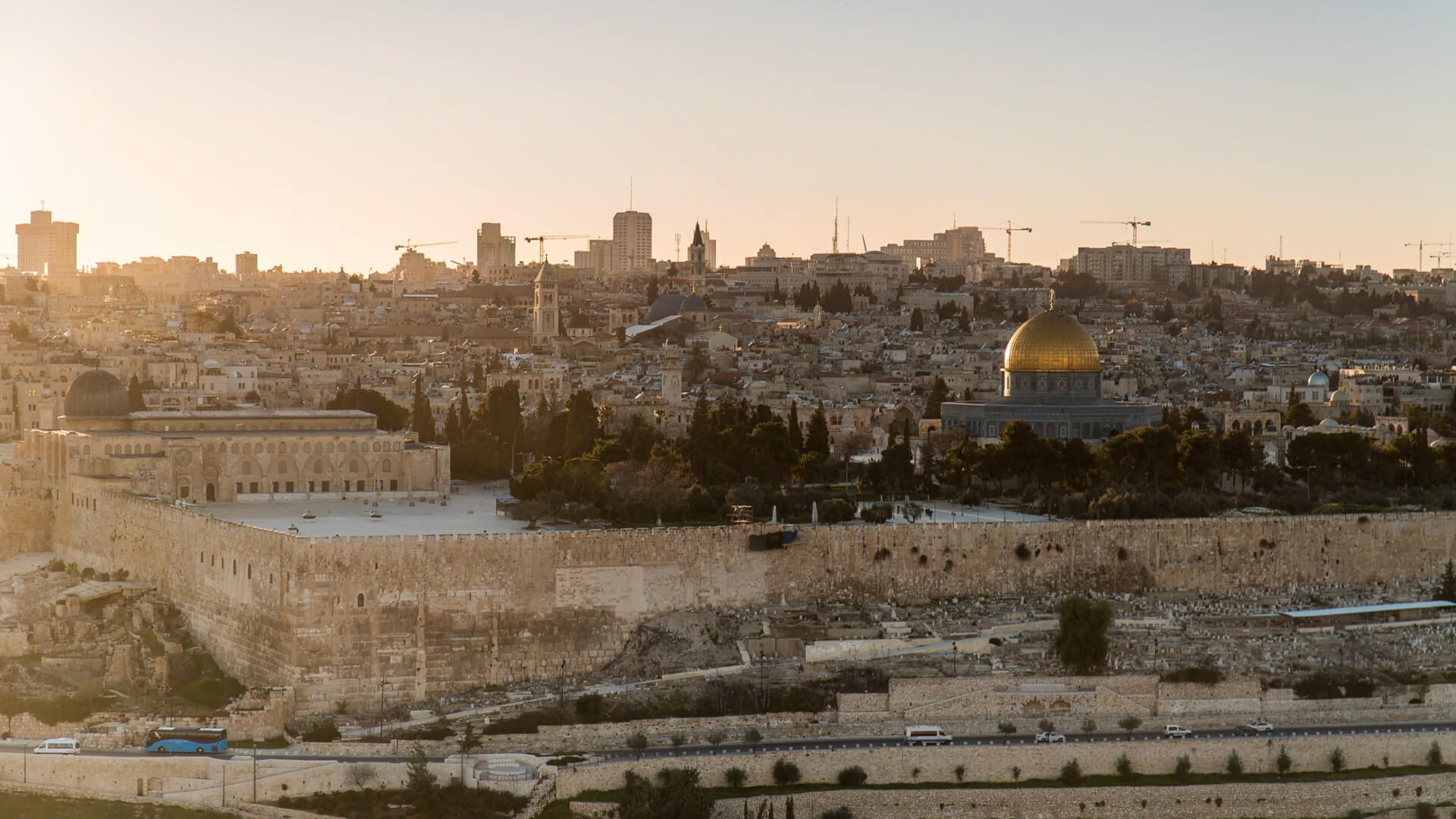 Jerusalem - Dome - Western Wall