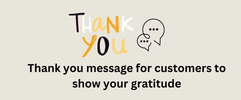 Boost sales with personalized thank you for your order messages.