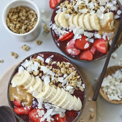 Acai Bowl or Açaí Na Tigela Recipe