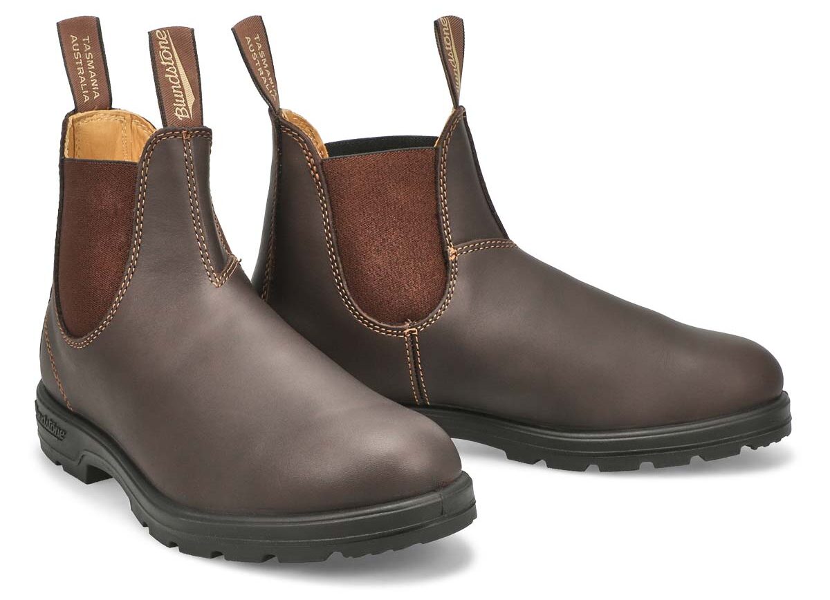 Close-up view of Blundstone Classic 550 Chelsea Boots