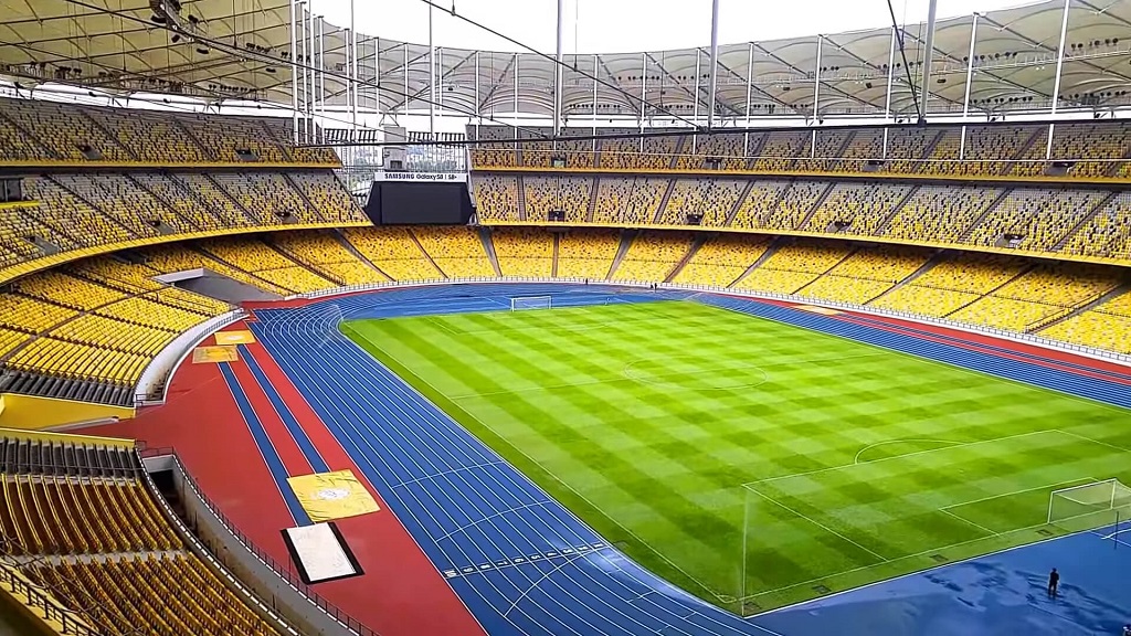 Bukit Jalil National Football Stadium in Kuala Lumpur