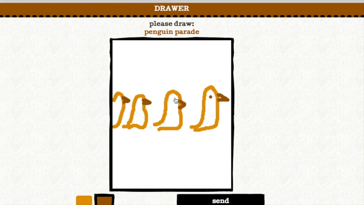 Gameplay of the game Drawful 2