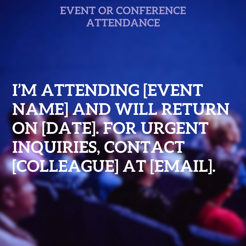 Event or Conference Attendance