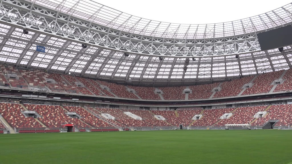 Luzhniki Stadium in Moscow