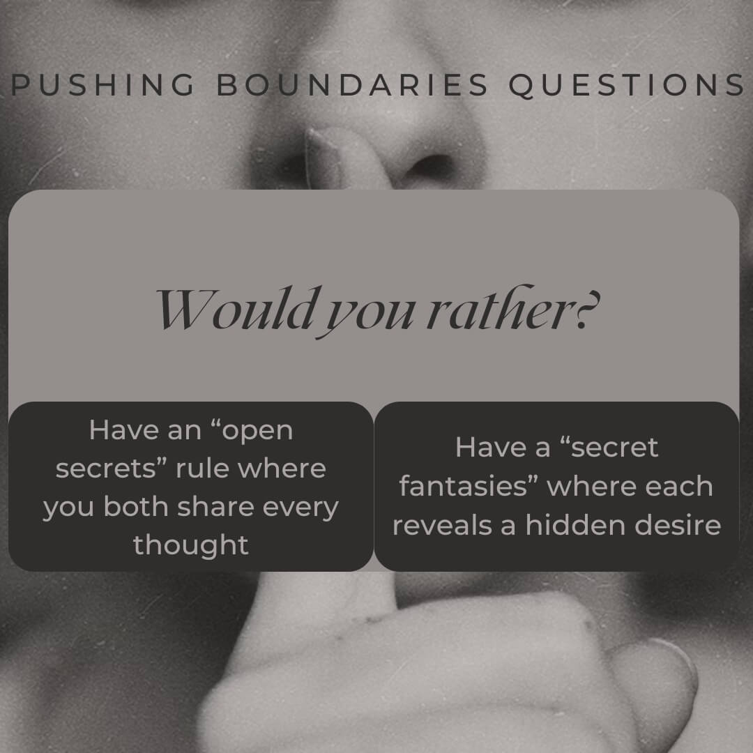 Pushing Boundaries Questions