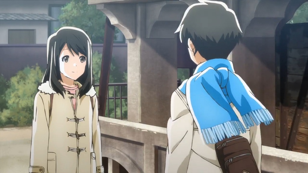 Scene from Tsuki Ga Kirei anime