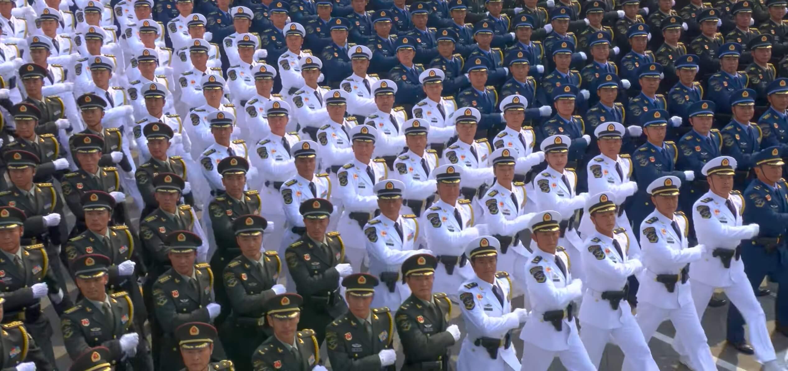 Chinese military parade for the 70th anniversary