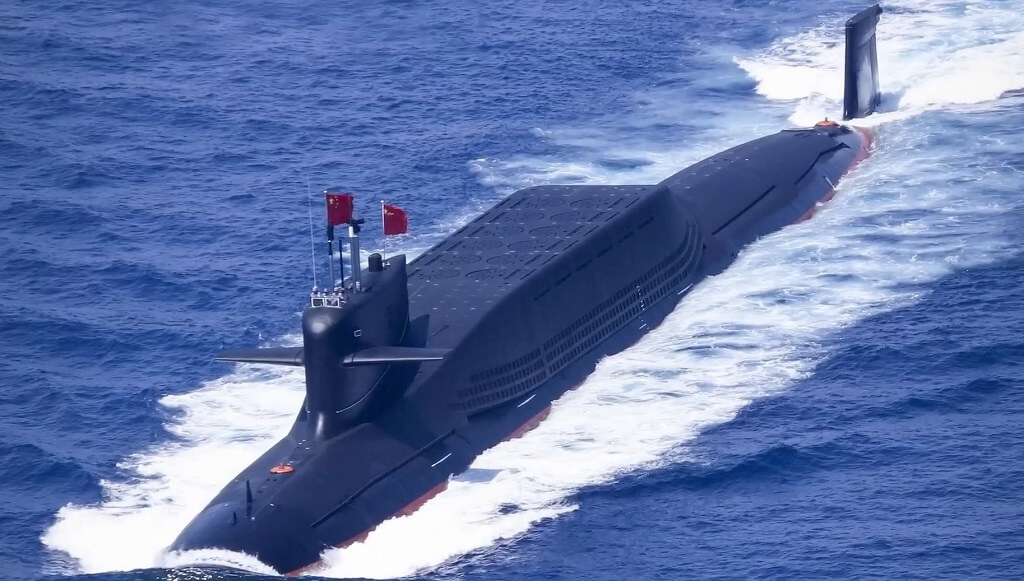 A submarine of the Chinese Navy