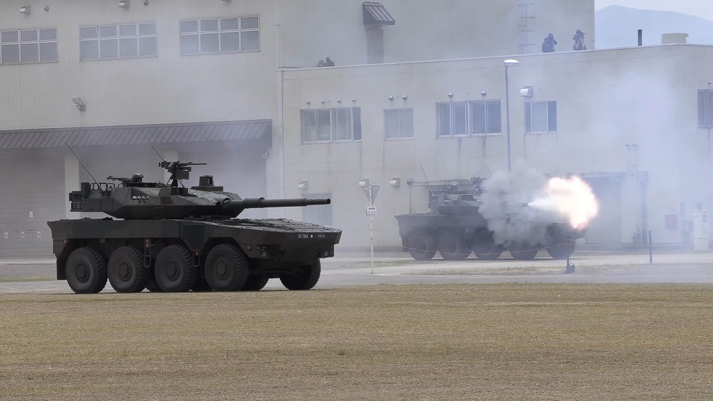 Japans army maneuver combat vehicle