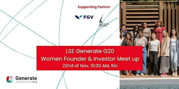 LSE Generate G20 Brunch for Women in Business