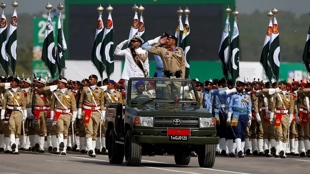 Pakistan Army parade