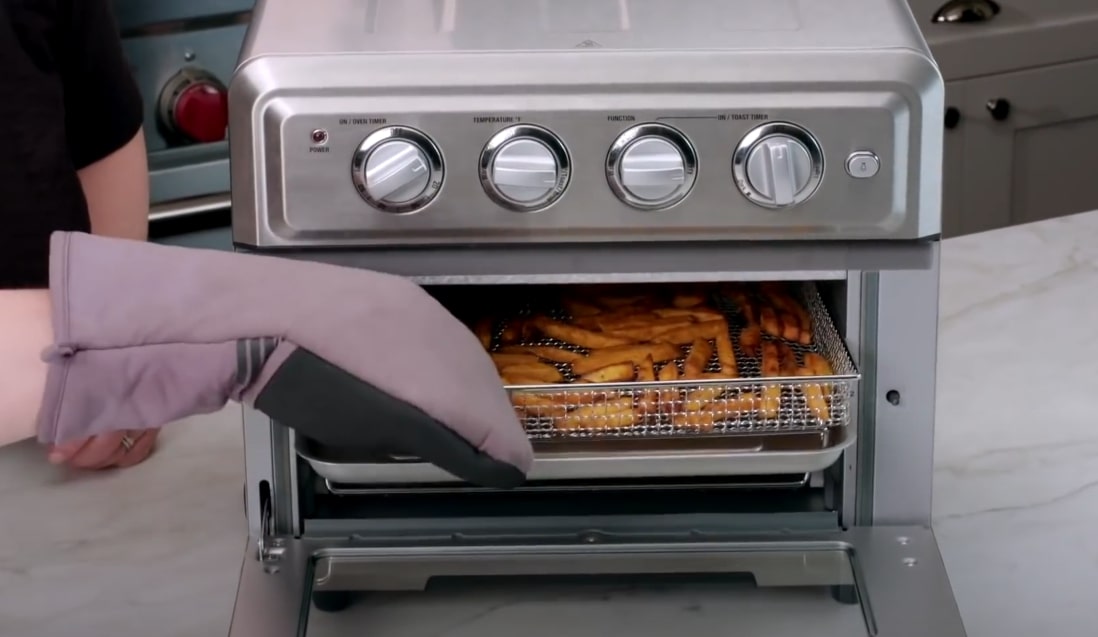 Reheating McDonald's fries in toaster oven