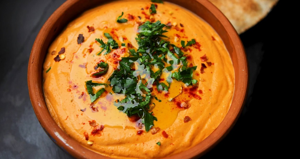 Roasted Red Pepper Hummus