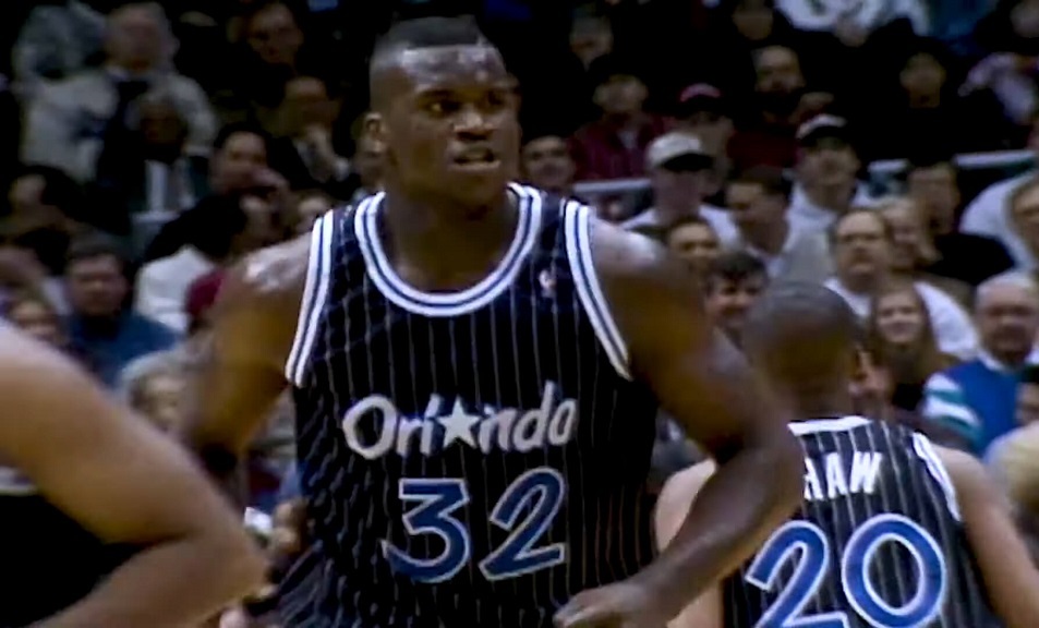 Shaq's rookie season with the Orlando Magic