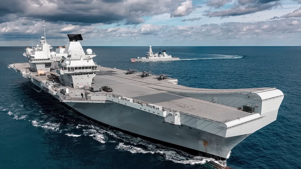 HMS Queen Elizabeth Carrier - R08