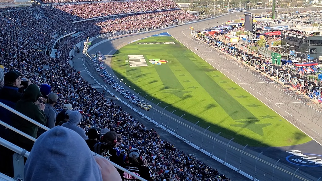 2024 Daytona 500 from the stands