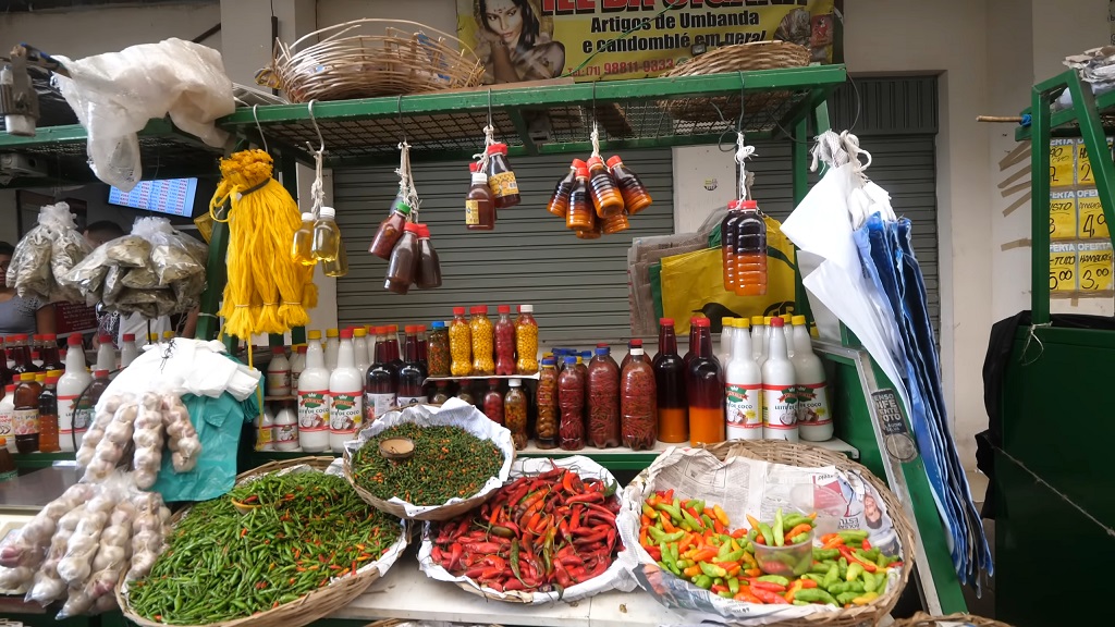 Ingredients you can buy at the market in Salvador