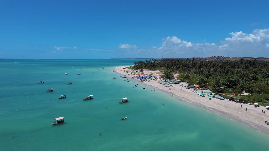 Maragogi beach in Alagoas