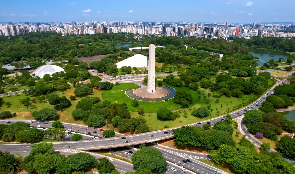 Panoramic view of Sao Paulo