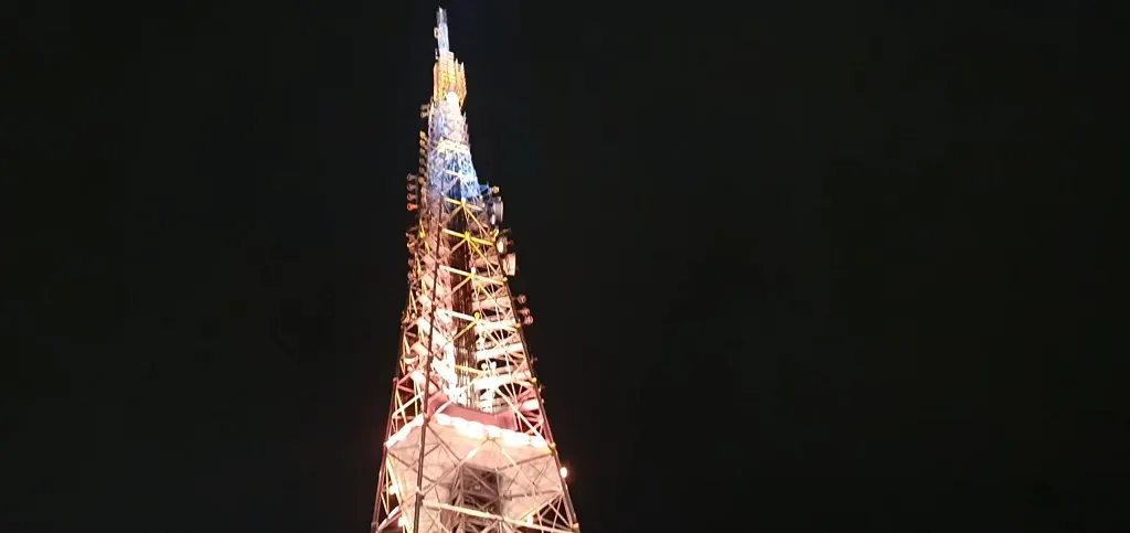 Christmas decoration of the TV Tower in Brasília