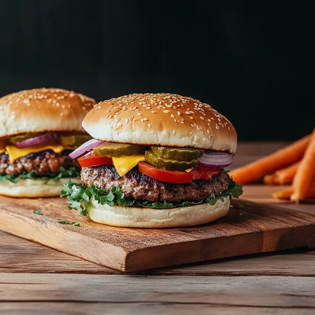 Classic Burgers with Gluten-Free Buns