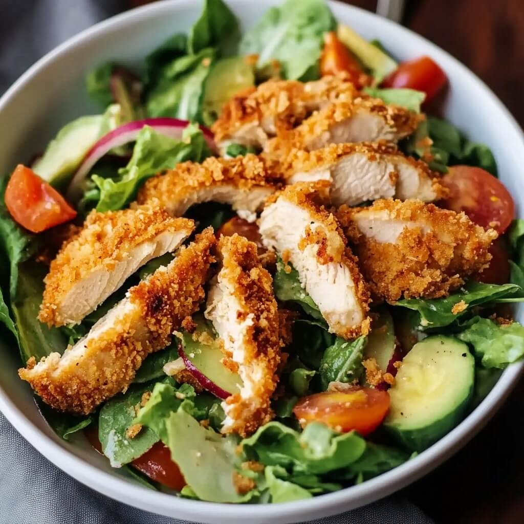 Crispy Chicken Salad