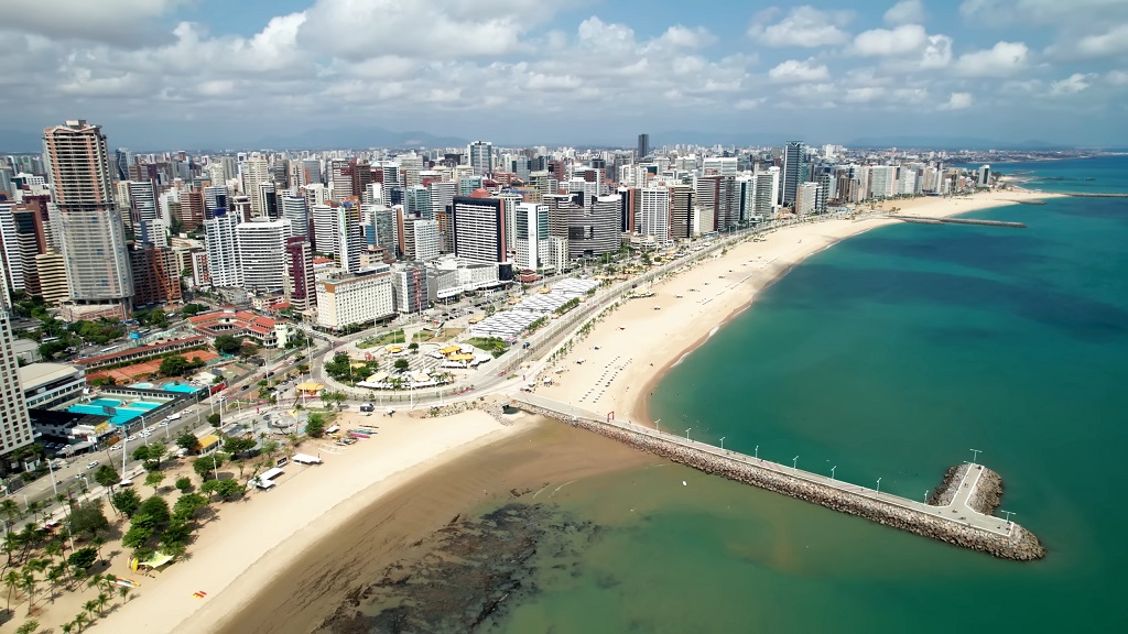 Panoramic view of Fortaleza