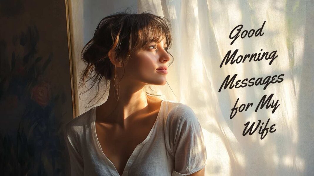 Good Morning Messages for Wife