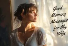 Good Morning Messages for Wife