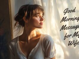 Good Morning Messages for Wife