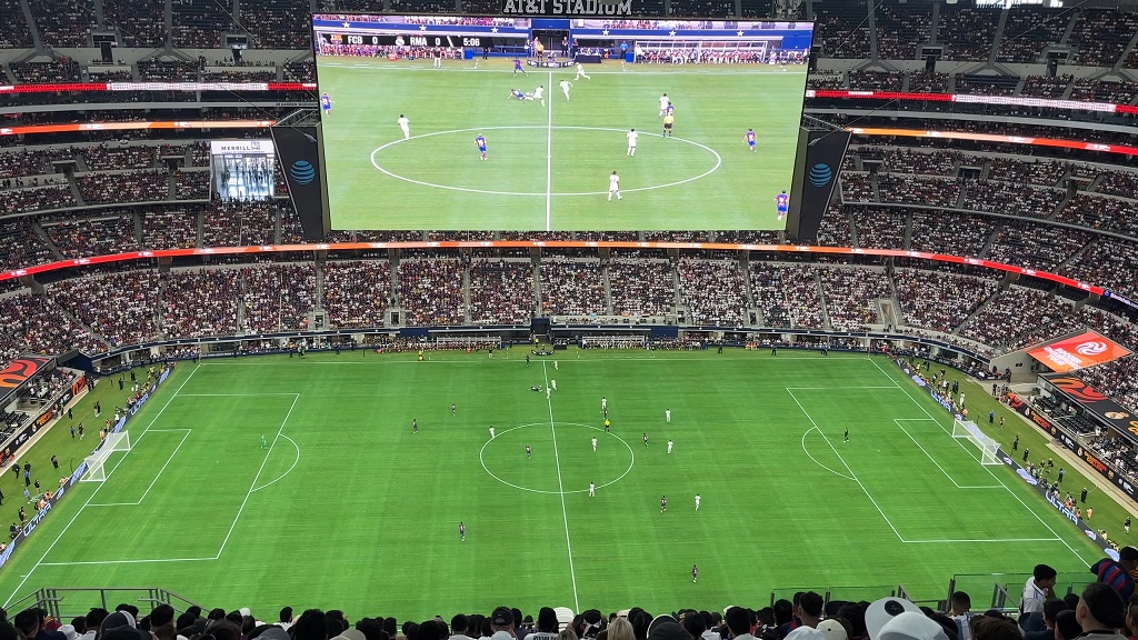 El Clásico in USA at the AT&T stadium