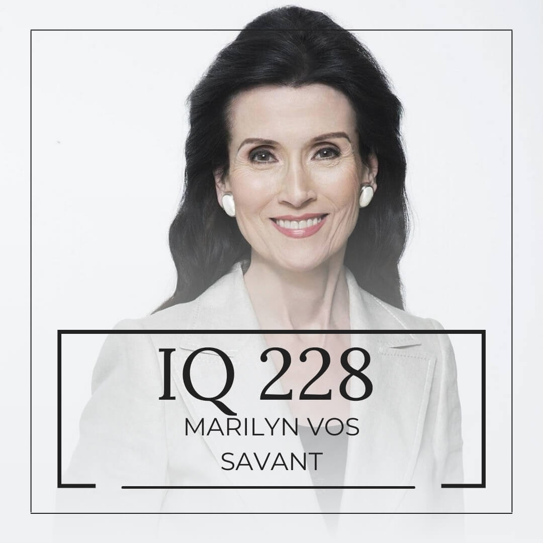 IQ of Marilyn vos Savant