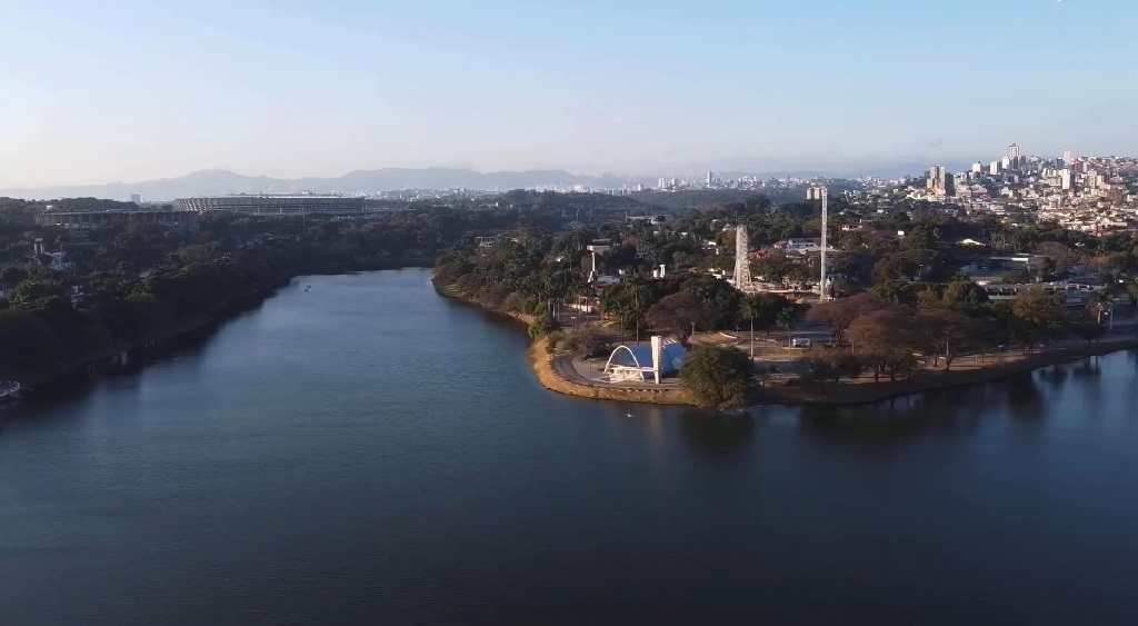 View of Pampulha Lagoon