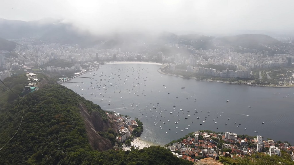 Ride on the cable car to Sugarloaf Mountain