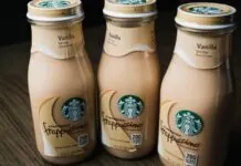 Caffeine in Starbucks Vanilla Frappuccino Bottle