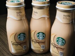 Caffeine in Starbucks Vanilla Frappuccino Bottle