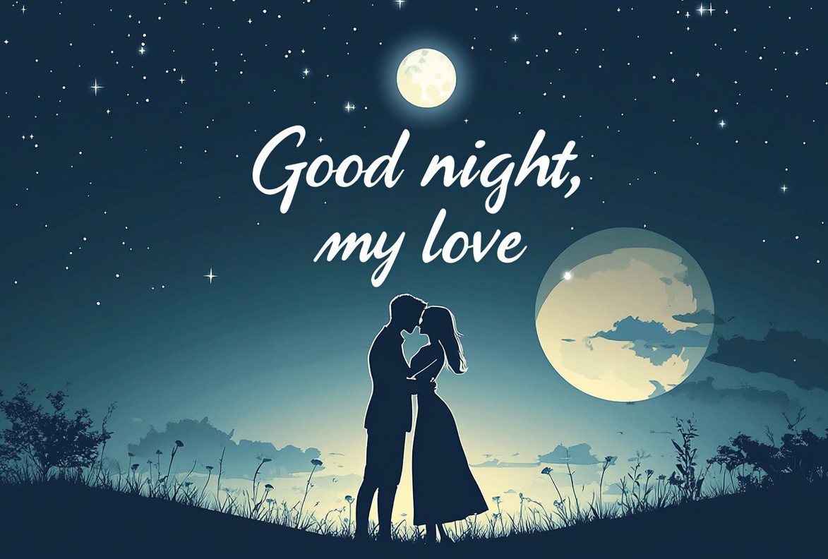 Good night, my love